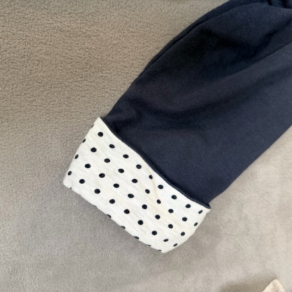 Casual Women’s Jacket-Navy/White Polka Dot- Onque Casuals-Beach/Cruise/Resort- S - Picture 3 of 6